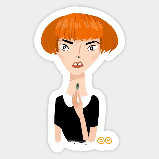 Beth Harmon Sticker by ©®